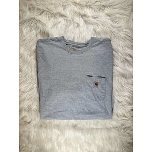 Carhartt Shirt Mens 4x Long Sleeve Work Wear Pocket Cotton